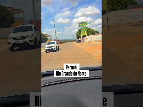 Paraná - Rio Grande do Norte #turismo #altooestepotiguar #nordeste #praiasdonordeste