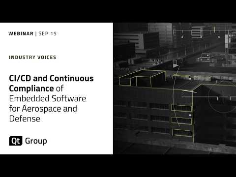 On-Demand Webinar: CI/CD and Continuous Compliance of Embedded Software for Aerospace and Defense