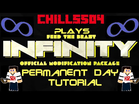 FrankenCraft FTB Infinity "Permanent Day Tutorial"