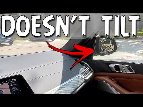 BMW Right Mirror Doesn't Tilt Down