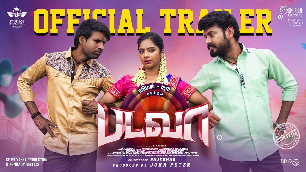 Badava Official Trailer 2 | Vimal | Soori | Shrita Rao | KGF Ram | New Movie Trailer | Bravo Music
