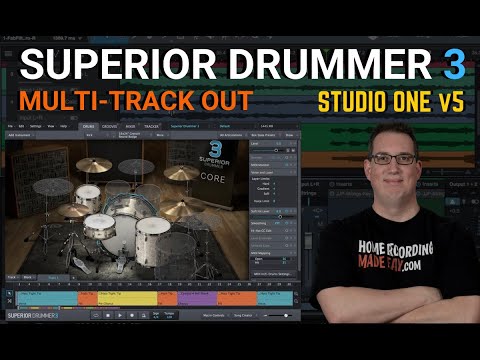 Toontrack SD 3 Multi-Track Out In Studio One