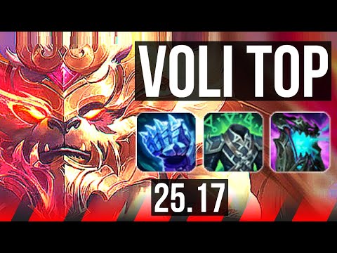 VOLIBEAR vs JAYCE (TOP) | 2600+ games | KR Master | 25.17