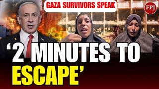 Israeli Strike Hits Gaza School Shelter | Survivors Speak Out