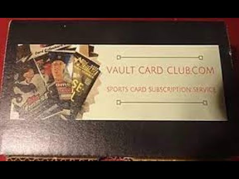 Subscription Box: Vault Card Club.Com