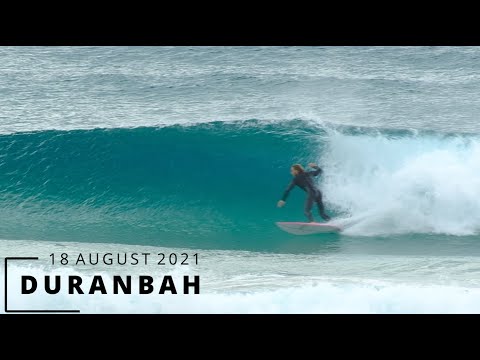 Surfing a Rainy Morning at Dbah - Wednesday 18 August 2021