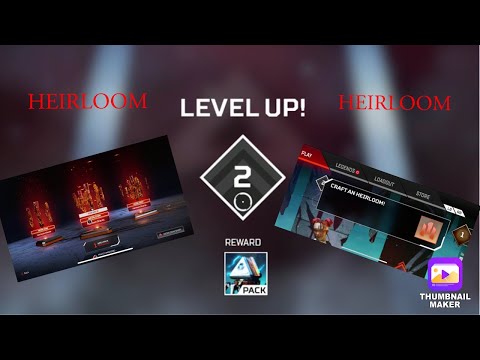 LUCKIEST APEX PACK EVER HEIRLOOM SHARDS FROM 1st EVER PACK OPENED (Level 2)