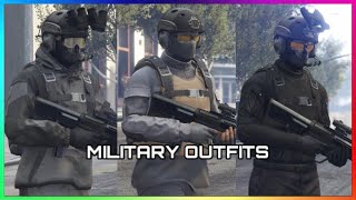 3 Easy To Make Military Outfits In GTA 5 Online (GTA Online)