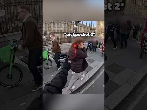 Pickpockets caught & marked with paint