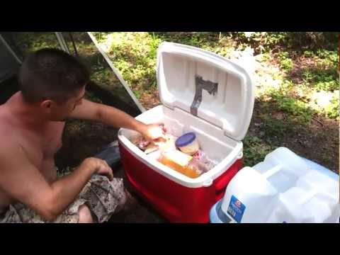 Camping With Dry Ice