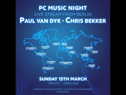 Paul van Dyk / Chris Bekker - PC Music Night #1 (Teil 1)