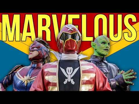 Marvelous - feat. CAPTAIN MARVEL [FAN FILM] Power Rangers Video