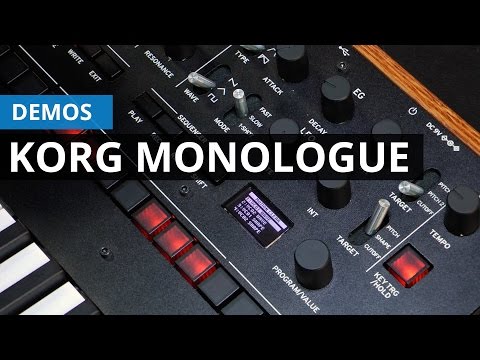 Korg Monologue: primer contacto y demo de sonido