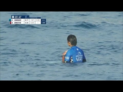 Kanoa Igarashi Eliminates Ricardo Christie
