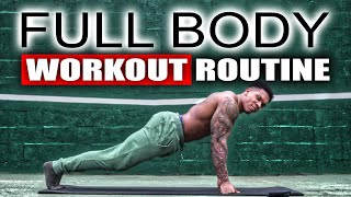 20 MINUTE FULL BODY WORKOUT(NO EQUIPMENT)