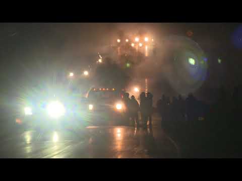 Tense night in Caledonia