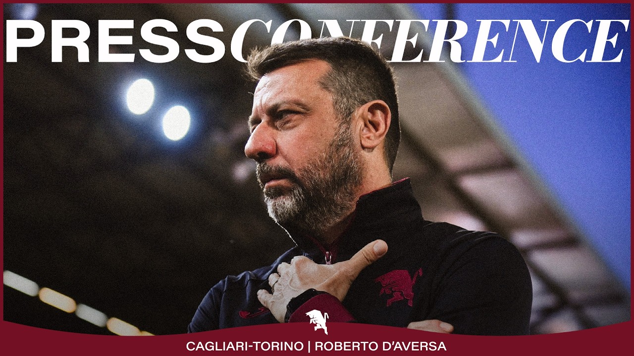  PRESS CONFERENCE | CAGLIARI-TORINO | ROBERTO D'AVERSA
