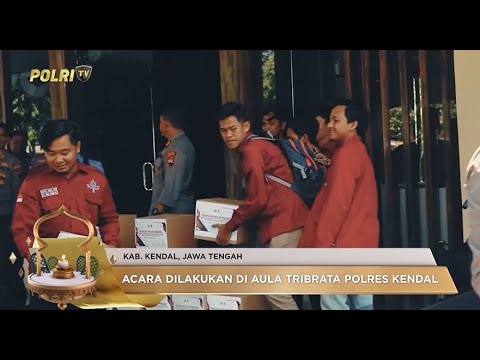 DALAM RANGKA MENYAMBUT BULAN SUCI RAMADHAN 1446 HIJRIYAH POLRES KENDAL MENGGELAR KEGIATAN BAKTI