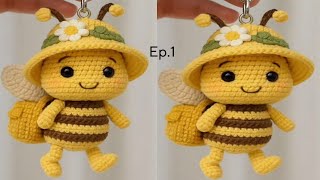 Crochet keychain For Beginners || Crochet ideas||Crochet Amigrumi Cute