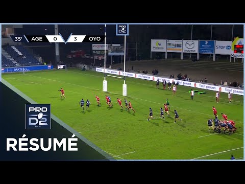 PRO D2 Saison 2024-2025 J13 - Résumé SU Agen - Oyonnax Rugby