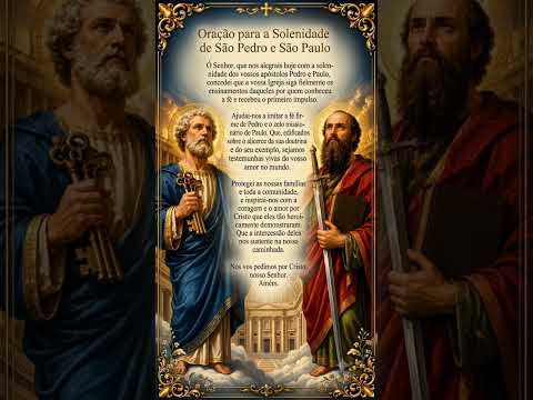 Solenidade de São Pedro e São Paulo 🙏🏻