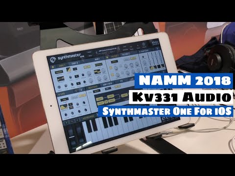 NAMM 2018: SynthMaster One Synthesizer For iOS - First Look & Patch From Scratch