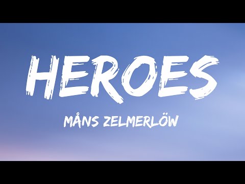Måns Zelmerlöw - Heroes (Lyrics) Sweden 🇸🇪 Eurovision Winner 2015