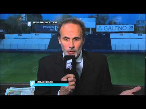 El análisis de Mariano Hamilton. Quilmes 0 - Godoy Cruz 0. Fecha 12. Primera División 2015. FPT.
