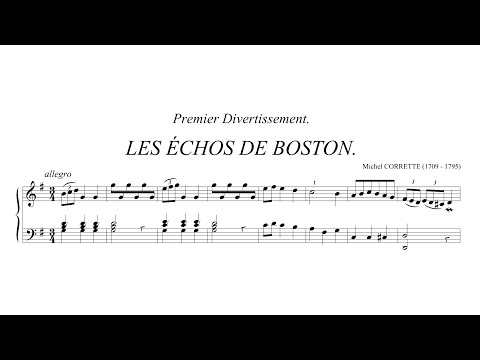 Michel Corrette – Les échos de Boston / Combat Naval