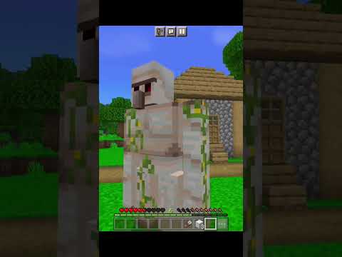 Minecraft: Feeling Sad For Iron Golem - In The Star #shorts #minecraft