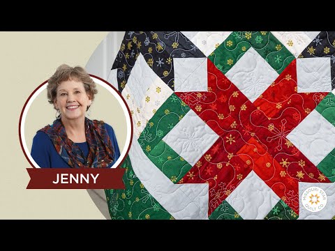 Make a "Snowball Star" Quilt with Jenny Doan of Missouri Star (Video Tutorial)