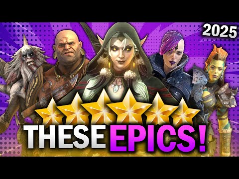 EVERY EPIC CHAMPION REVIEWED! Must-Builds in Every Faction (2025) - Raid Shadow Legends Guide