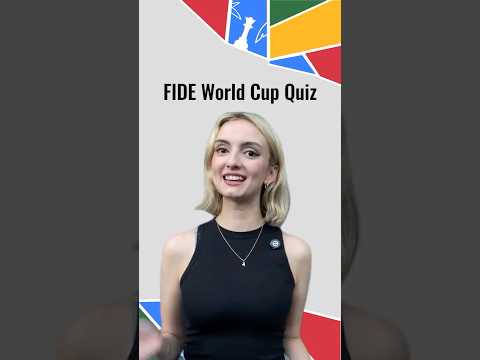 The FIDE World Cup in Goa is coming…  Can you get more than 5 points? 🤔