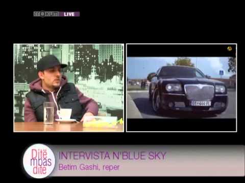 Intervista n'Blue Sky - Betim Gashi, reper