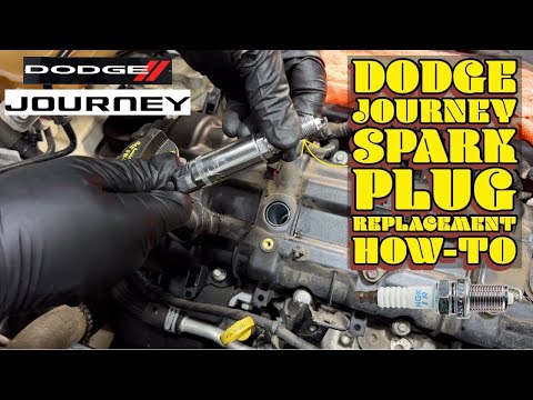 Dodge Journey 3.6L Spark Plugs Replacement How-To