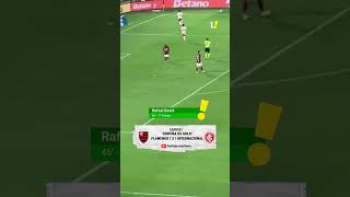 OS GOLS DE FLAMENGO 1 x 1 INTERNACIONAL