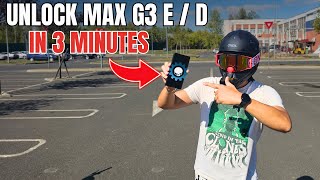 Unlock Your Segway Max G3 / ZT3 / GT3 / F3 in 3 Minutes (FREE & Easiest Method)