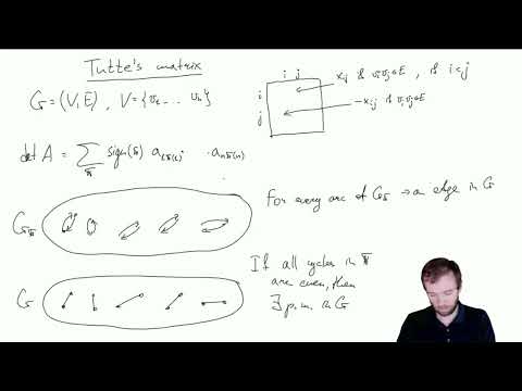 Tutte’s Matrices and Matchings in Arbitrary Graphs