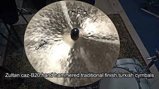 Video thumbnail for Zultan caz cymbals by Tisza ®