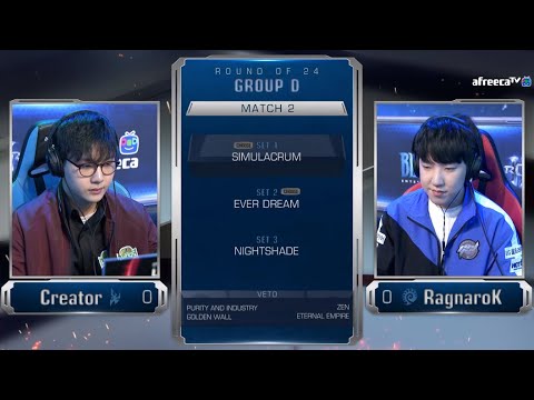 [2020 GSL S1] Ro.24 Group D Match2 Creator vs RagnaroK