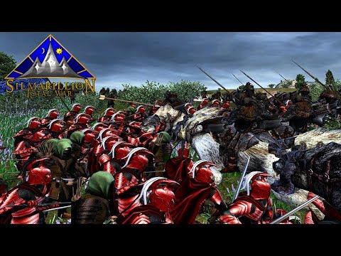 MELKORS INVASION OF OSSIRIAND (Battle Replay) - Silmarillion: Total War