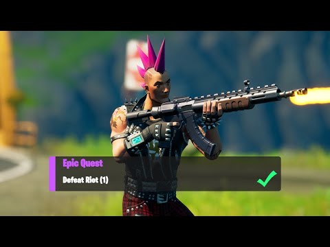 Defeat Riot (1) - Fortnite Week 7 Epic Quest