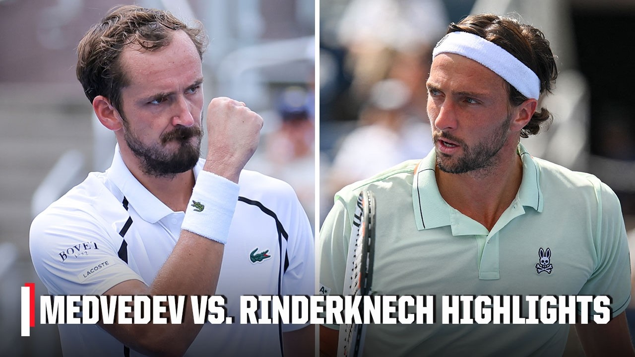 🔥 No. 7 Daniil Medvedev vs. No. 26 Arthur Rinderknech | Full Match Highlights | 2026 US Open