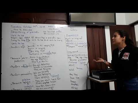 Descriptions - Acquire English Without Fear - Inglés Palmira