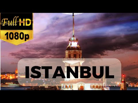 Flying over ISTANBUL (UHD) Drone Film + Best Ambient Piano Music For Stress Relief, Meditation