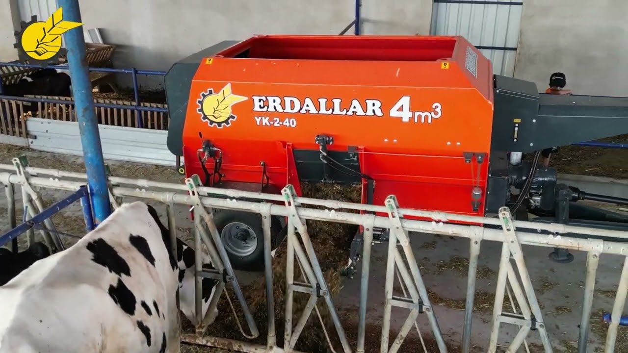 ERDALLAR kŕmna miešačka a rozdeľovač I 3 m³ I horizontálny