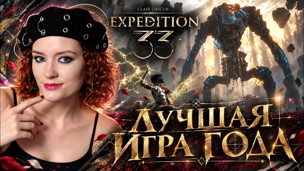 ЛУЧШАЯ ИГРА ГОДА ЭКСПЕДИЦИЯ 33 (серия 3 Clair Obscur: Expedition 33 )