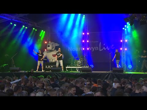 Doelleazen op it befrijingsfestival 2022 (Noardewyn poadium op it Saailân) @OmropFryslan