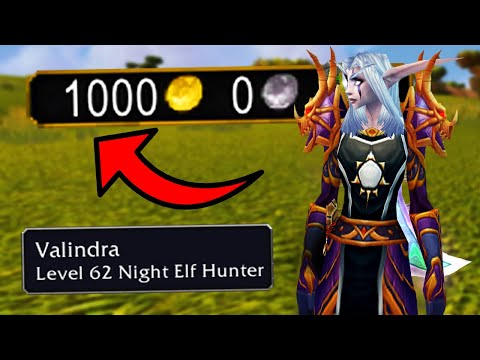 How I Made 1000 Gold by Lvl 62 - Afford Your Flying Mount FROM SCRATCH ! - Classic TBC