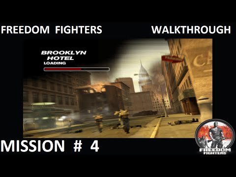 Freedom Fighters 1 - Walkthrough - Mission 4 - ''Brooklyn Hotel''